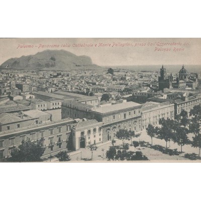 Palermo Panorama colla Cattedrale